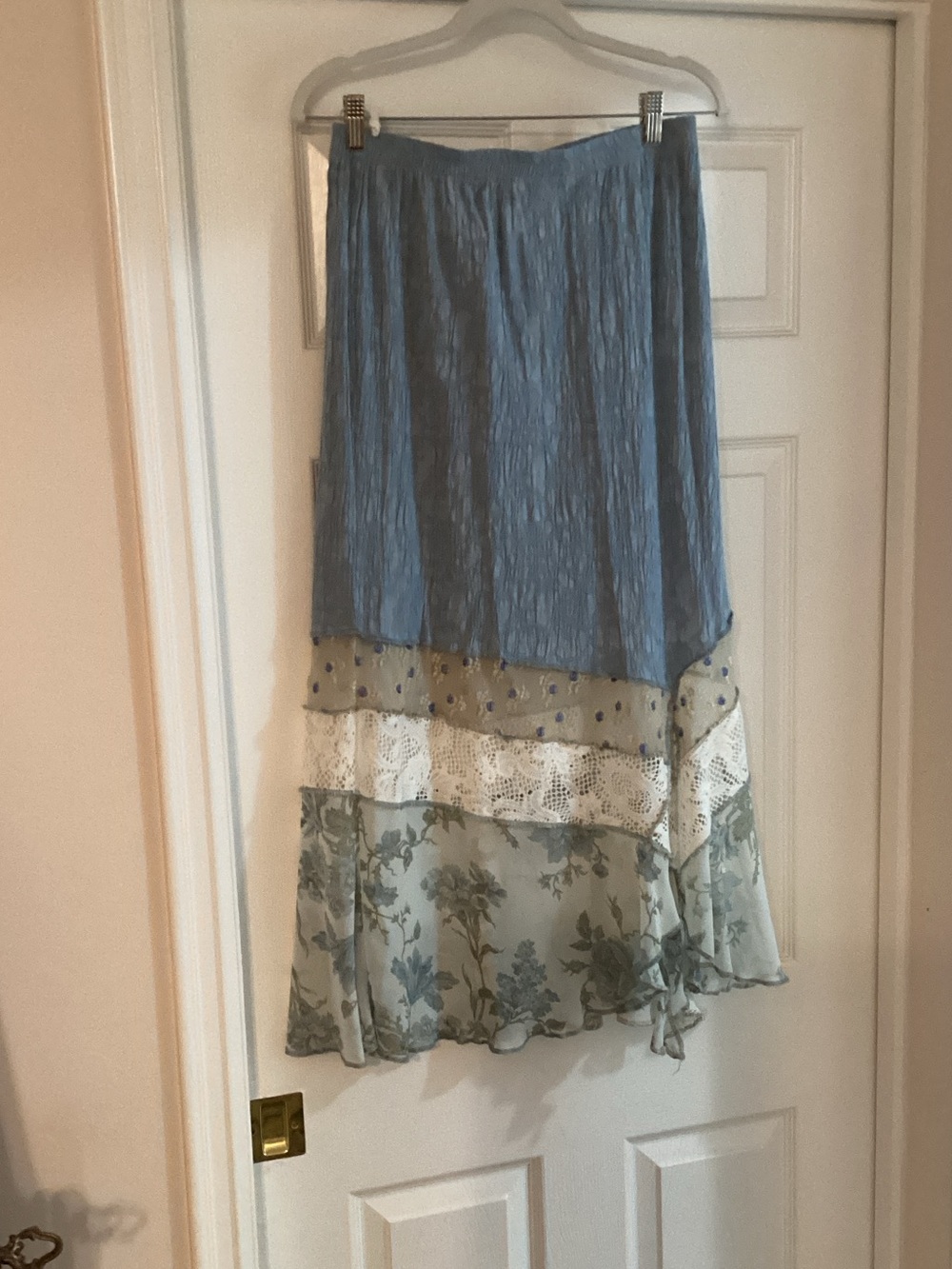 Spencer Alexis Floral Embroidered Women’s Skirt Set L - Picture 8 of 12